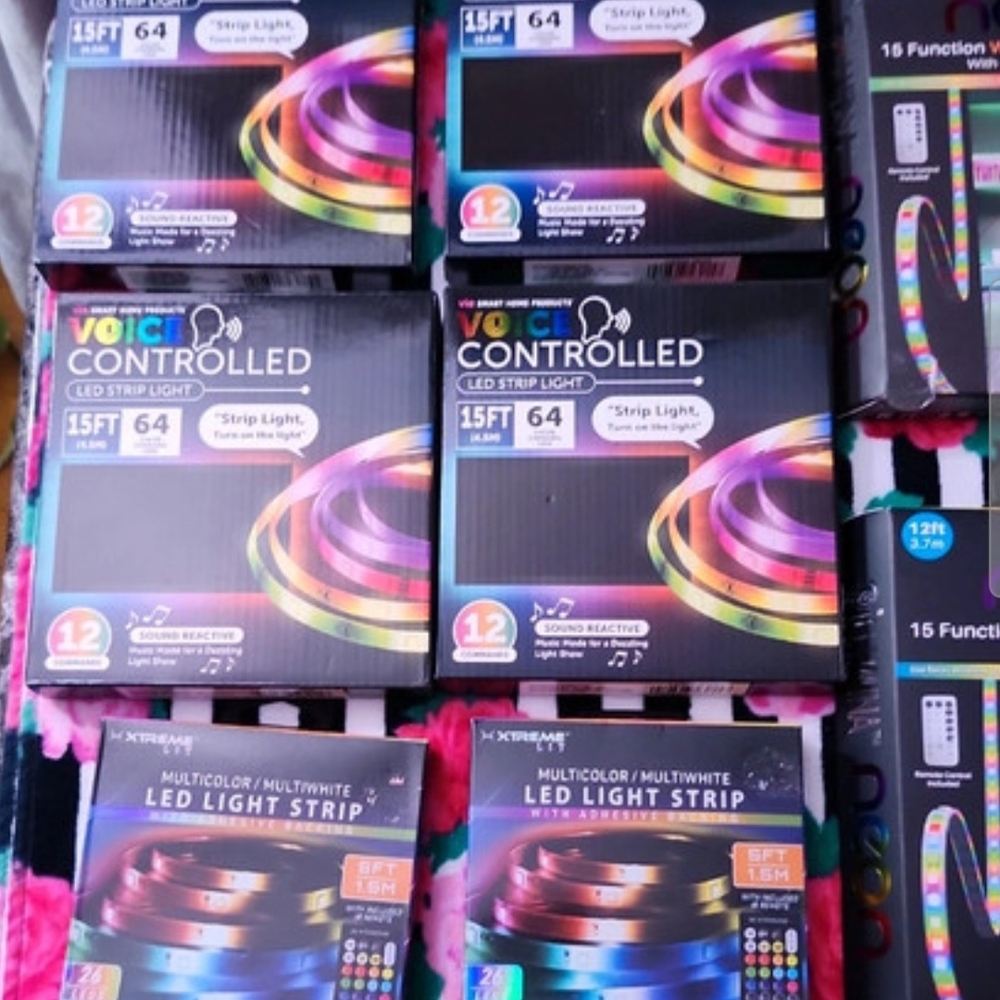Vibrant LED Light Strip with Remote Control - Picture 4 of 10
